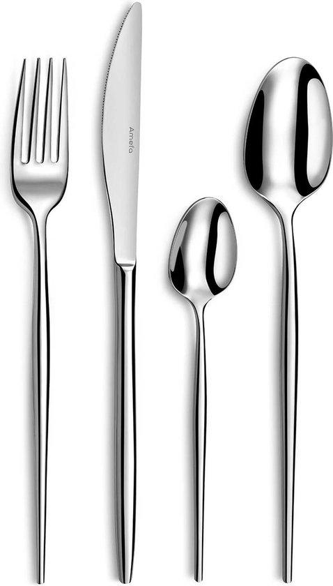 Amefa Soprano bestekset 24-delig zilverkleurig review