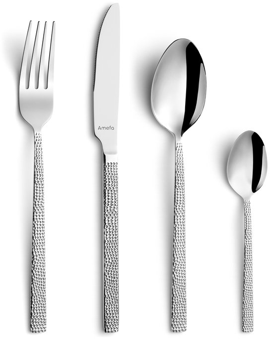 Amefa Vancouver 24-delige bestekset 6 personen zilverkleurig review