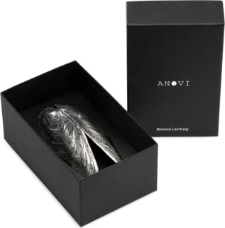Anovi Mosselschep Zoetwatermossel 13 cm Zilvertin