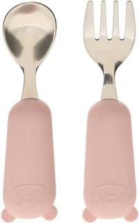 Atmosphera Yum Kinderbestekset Vork & Lepel Roze