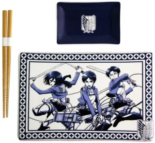 Attack on Titan Keramische Sushiset