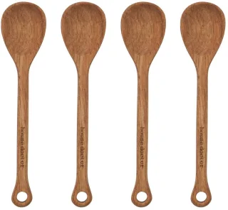 Aya Serveerlepels hout - 4 stuks