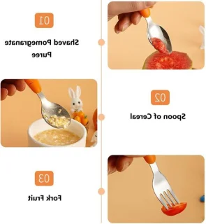 Baby bestekset van 3 stukken