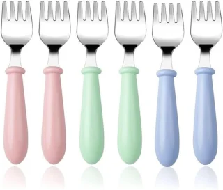 Babybestek set 6-delig - lepel en vork