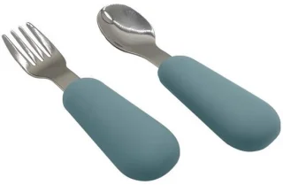 Babybestekset Vork en Lepel – 2 sets (4-delig)