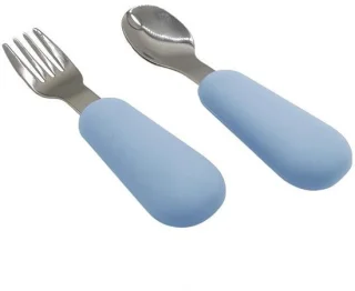 Babybestekset Vork en Lepel - 2 sets (4-delig)