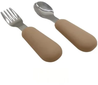 Babybestekset Vork & Lepel – 2 sets (4-delig)