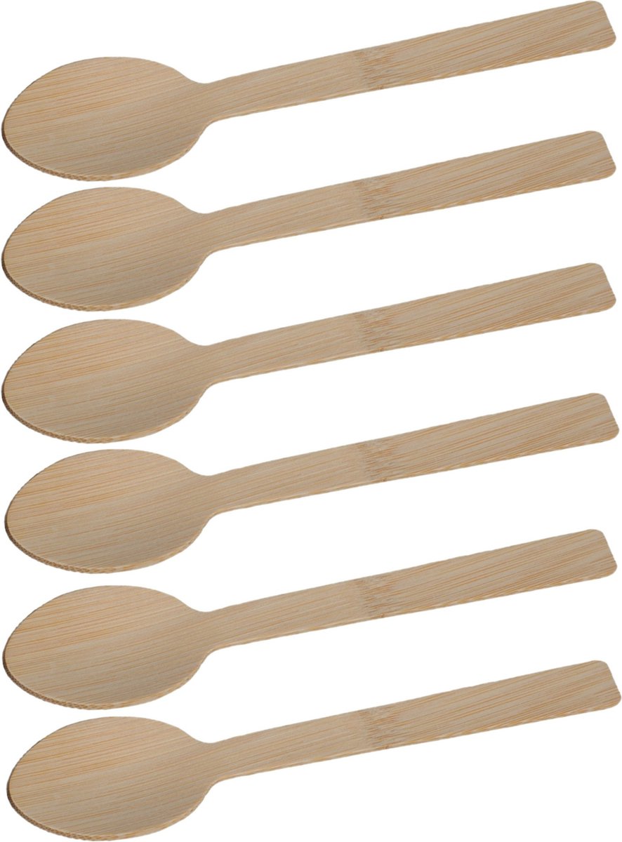 Bamboe Bestekset 36-delig Wegwerp 17 cm