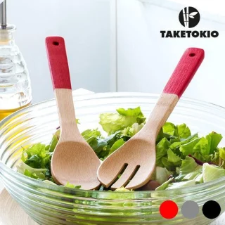 Bamboe Vork en Lepel Grijs