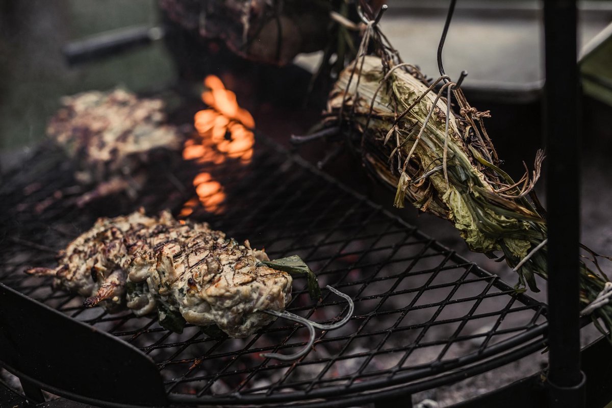 Barebones Cowboy Cooking Vleespennen 4 stuks