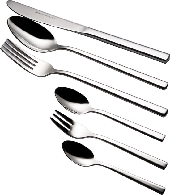 Bavary K05 84-delig: uitgebreide, tijdloze bestekset met koffer