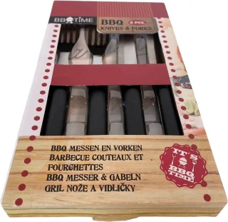 BBQ bestekset 8-delig