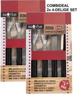 BBQ Bestekset 8-delig