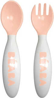 Béaba Bestekset Ergonomisch Roze