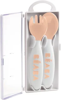Béaba Bestekset Ergonomisch Roze