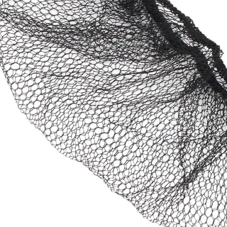 Beard Net Nylon Black Latex Free