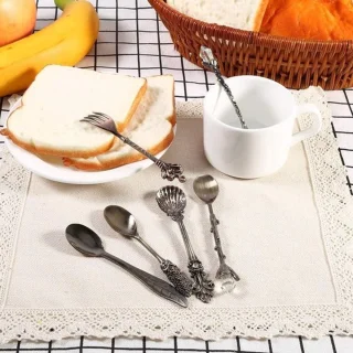 Beautiful Dessertvork (Brons)