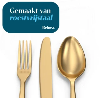 Belnea Luxe Bestekset Goud 20-delig 4 Persoons