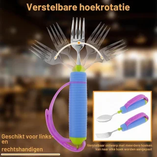 Bendbare bestekset voor Parkinsonpatiënten