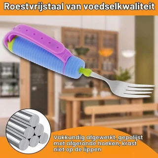 Bendbare bestekset voor Parkinsonpatiënten