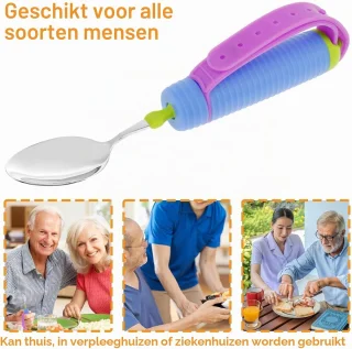 Bendbare bestekset voor Parkinsonpatiënten