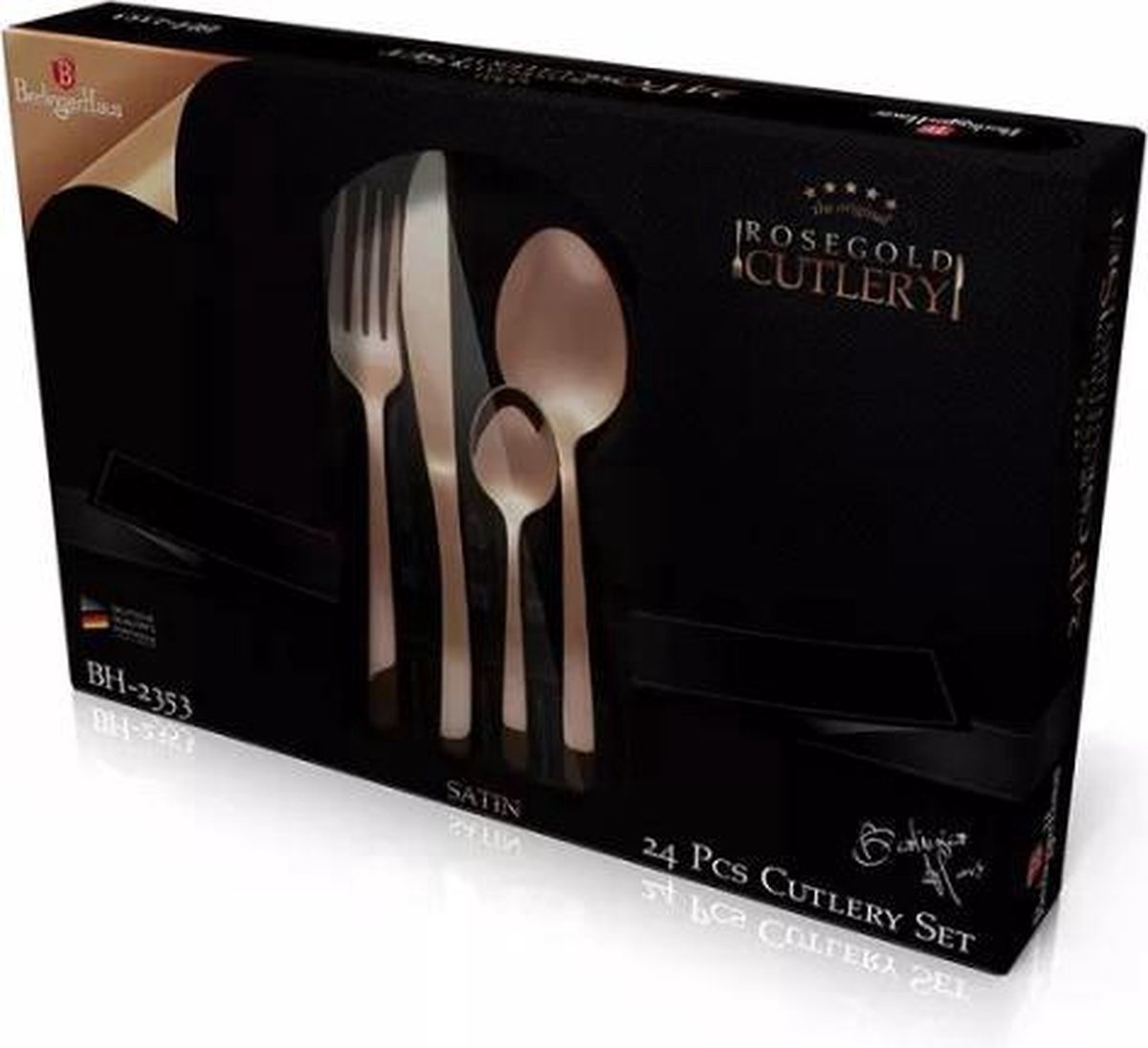 BerlingerHaus 2353 Bestekset 24-delig Rose Gold