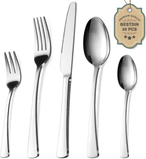 Bestdin bestekset 30-delig voor 6 personen