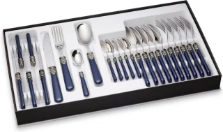 Bestekcassette Blauw Effe