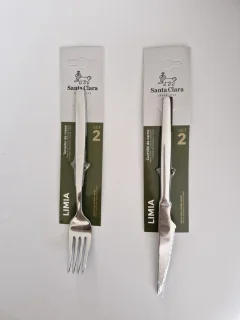 Bestekset 12-delig - 6 steakmessen en 6 vorken