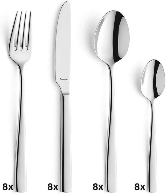 Bestekset 18/10 RVS Elegance