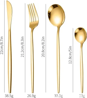 Bestekset 24-delig 6 personen Zilver RVS
