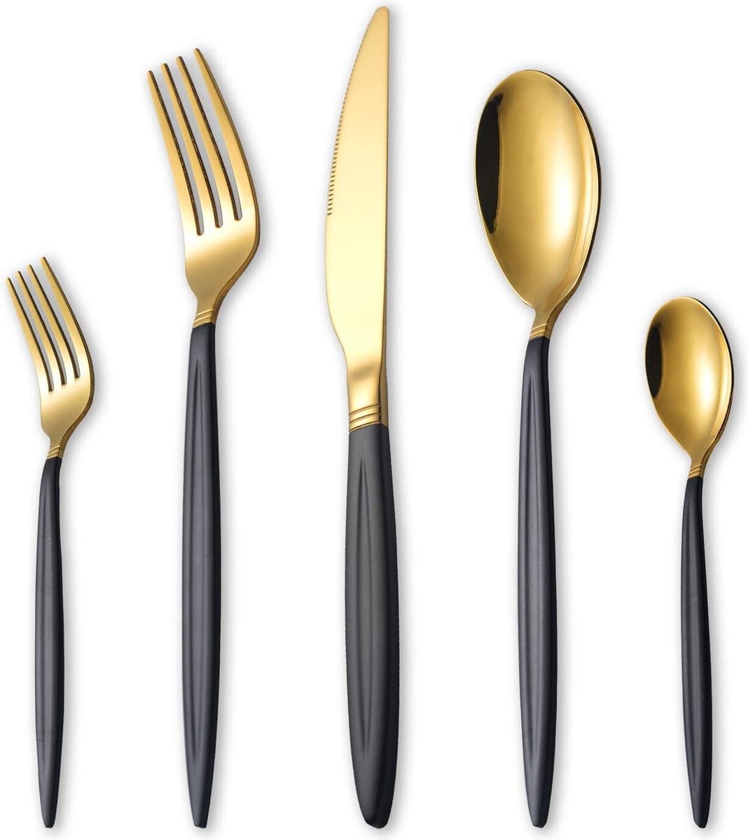 De Bestekset 24-delig RVS Hoogglans voor 6 Personen in één oogopslag