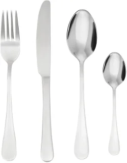 Bestekset 24-delig RVS voor 6 personen