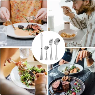 Bestekset 24-delig - Serviesset 6-persoons