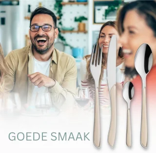 Bestekset 24-delig voor 6 personen