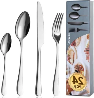 Bestekset 24-delig voor 6 personen