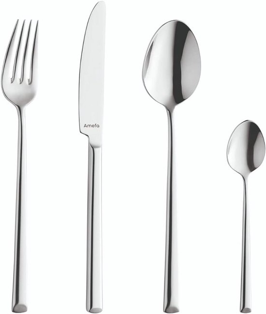 Bestekset 32-delig 8 personen chroomnikkelstaal