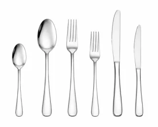 Bestekset 6 persoons (36 delig) RVS zilver