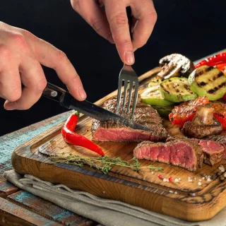 Bestekset 8 Personen Serviesset 6-delig