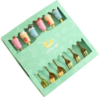 Bestekset Bubble Tea 6-delig
