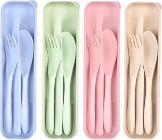 Bestekset met etui