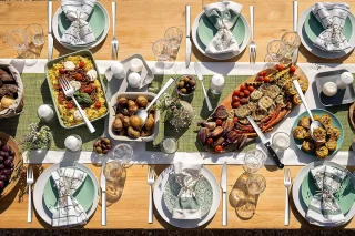 Bestekset RVS 41-delig voor 6 personen Hoogglans