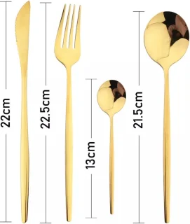 Bestekset Zilver 6 Persoons Metaal