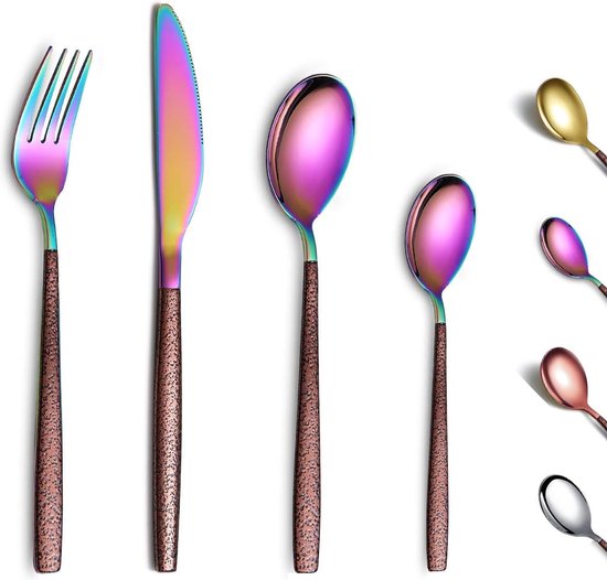 Binnenhuis Design Bestekset 24-delig Titanium Goud