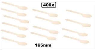 Bio houten lepel naturel 165mm 400x Next Generation