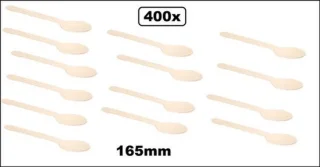 Bio houten lepel naturel 165mm 400x Next Generation