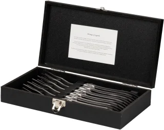 Blackwell Laguiole Steakbestek 12-delig Ebbenzwart