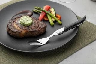 Blackwell Laguiole Steakbestek 12-delig Ebbenzwart