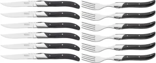 Blackwell Laguiole Steakbestek 12-delig Ebbenzwart