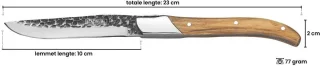 Blackwell Laguiole Steakmessen 6 st. Olijfhout